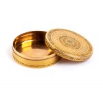 ALEXIS PROFFIT Französische Schnupftabakdose aus Gold