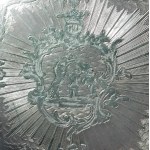 Russische silberne Schnupftabakdose mit Medaille zur Erinnerung an die Unterzeichnung des Vertrags von Nystad im Jahr 1721