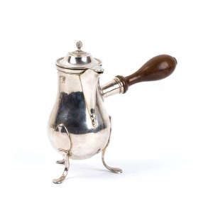 Italian solid silver coffee pot