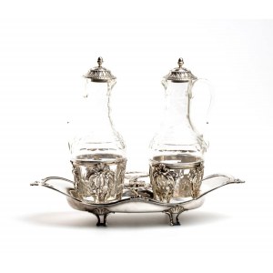 LOUIS-EMMANUEL GABRIEL French solid silver cruet