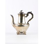 WILLIAM KER REID English Victorian sterling silver tea and coffee service