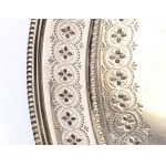 THOMAS BRADBURY & SONS (Joseph & Edward Bradbury) English sterling silver Victorian salver