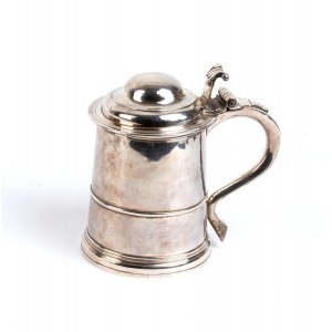THOMAS FARREN Strieborný anglický tankard