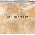 English sterling silver salver