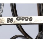 EDWARD, EDWARD JUNIOR, JOHN & WILLIAM BARNARD English William IV sterling silver toast rack