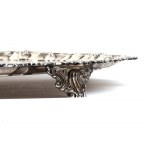 WILLIAM ELEY II English William IV sterling silver salver