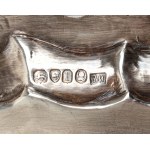 WILLIAM ELEY II English William IV sterling silver salver