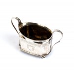English Georgian sterling silver sugar bowl