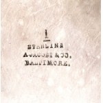 A. JACOBI &amp; CO. Amerikanische Zuckerdose aus Sterlingsilber