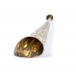 Russian solid silver horn