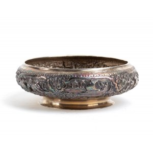 Burma Thabeik solid silver bowl