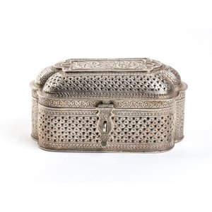 Indian silver box