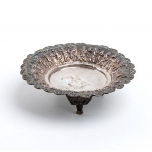 Solid silver oriental centerpiece