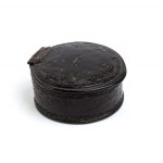 Bezoar with leather case