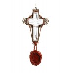 Reliquary cross with case