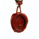 Reliquary cross with case