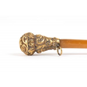 English Victorian rhinoceros horn horse whip