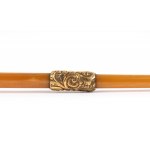 English Victorian rhinoceros horn horse whip
