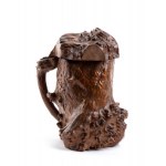 Irish wooden roots tankard