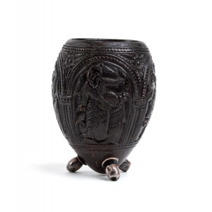 Small carved coconut