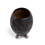 Small carved coconut