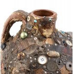 FABERGÉ CARL, French picassiette vase