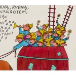 Bohdan Butenko (1931 Bydgoszcz - 2019 ), Pali się!, Illustration
