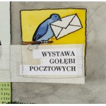 Bohdan Butenko (1931 Bydgoszcz - 2019 ), Výstava poštových holubov, súbor ilustrácií pre časopis Miś