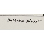 Bohdan Butenko (1931 Bydgoszcz - 2019 ), Výstava poštových holubov, súbor ilustrácií pre časopis Miś