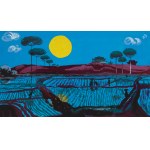 Romuald Klaybor (1928 - 2008), Pejzaż, ilustracja