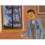 Mieczysław Piotrowski (1910 Lemberg - 1977 Warschau), Lektion, Illustration