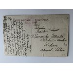 POCZTÓWKA PIŃCZÓW KAPLICA ŚW ANNY, PRZEDWOJENNA 1916 R, PIECZĄTKA