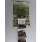 ACCORDION POSTCARD KARPACZ VIEW OF SNOW MOUNTAIN