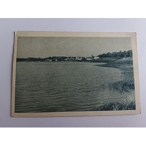 POSTCARD KARTUZY VIEW FROM THE LAKE, STAMP, STAMP