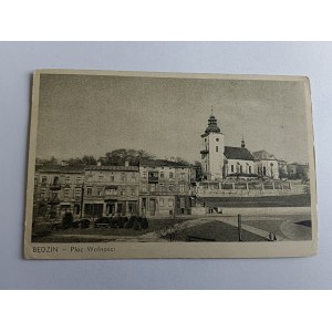 POSTKARTE BĘDZIN FREIHEITSPLATZ