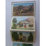 POSTCARD SPREADSHEET USA UNITED STATES CALIFORNIA MISSIONS