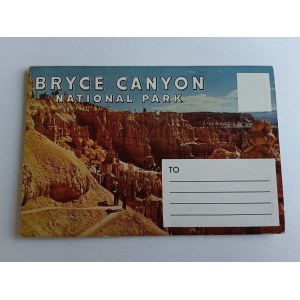 ROZKŁADANKA POCZTÓWEK USA STANY ZJEDNOCZONE BRYCE CANYON NATIONAL PARK