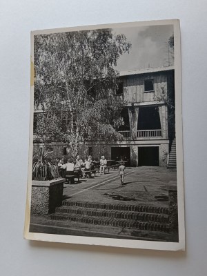 POSTCARD PRL PYSKOWICE, MARINA ON DZIERŻNO LAKE