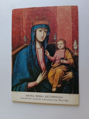 PICTURE MOTHER OF GOD SZCZYRZYC, SZCZYRZYC, NOWY SĄCZ, CISTERCIAN ABBEY