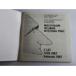 MIECZYSŁAW WEJMAN EXHIBITION OF WORKS FROM 1939-1987, APRIL 1987, ENCOURAGE WARSAW