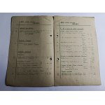 CENNIK MEZ SPÓŁKA AKCYJNA BIELSKO FABRYKA JEDWABIU DO HAFTOWANIA I PRZĘDZY DO SZYCIA 1933 R