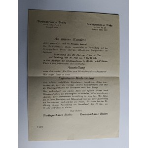 MAGAZINE BIELITZ ADOLF HITLER PLATZ