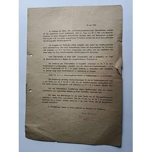 PISMO BIELSKO BIELITZ 1944 R