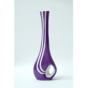 Porcelain vase with a hole - ZP Ćmielów