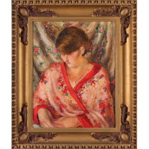Maria RITTER (1896-1976), Žena v květovaném kimonu (asi 1927)