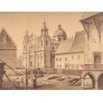 Auteur inconnu (1ère moitié du 20e siècle), L'église Sainte-Anne de Cracovie (1938)