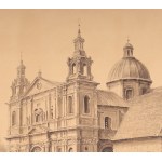 Auteur inconnu (1ère moitié du 20e siècle), L'église Sainte-Anne de Cracovie (1938)