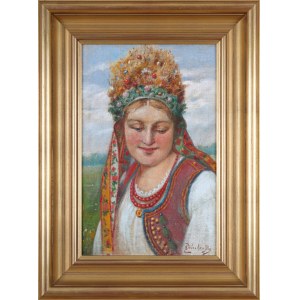 Kasper ŻELECHOWSKI (1863-1942), La mariée.