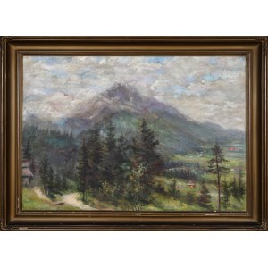 Sylveriusz SASKI (1864-1954), Paysage des Tatras (1938)