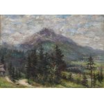 Sylveriusz SASKI (1864-1954), Paysage des Tatras (1938)